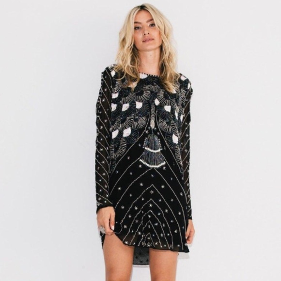 NWT Free People Dali Embellished Dress - Picture 8 of 8